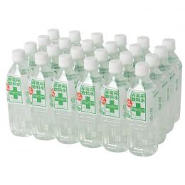 6年保存水　スーパーセーブ　非常用飲料水　500ml × 24本(10ケース)室戸マリンフーズ