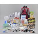 防災リュックセット3　防災アプリQRコード付きネームホルダー付き